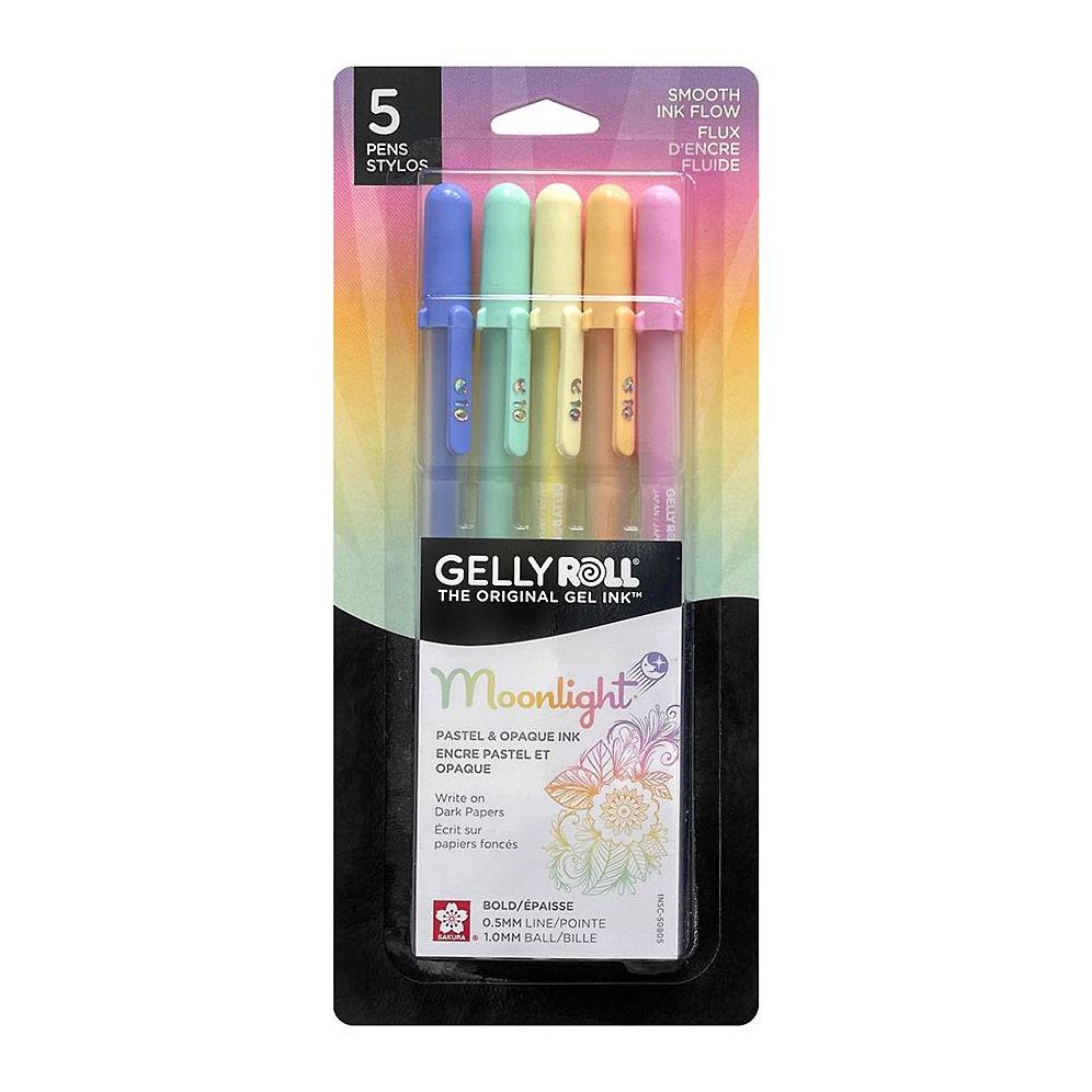 Gelly Roll Moonlight 10 Bold - Pastel 5pk