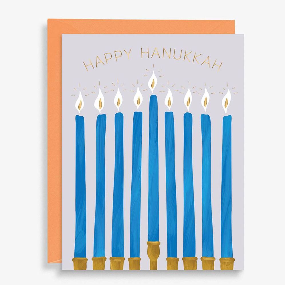 Hanukkah Candles Card Set