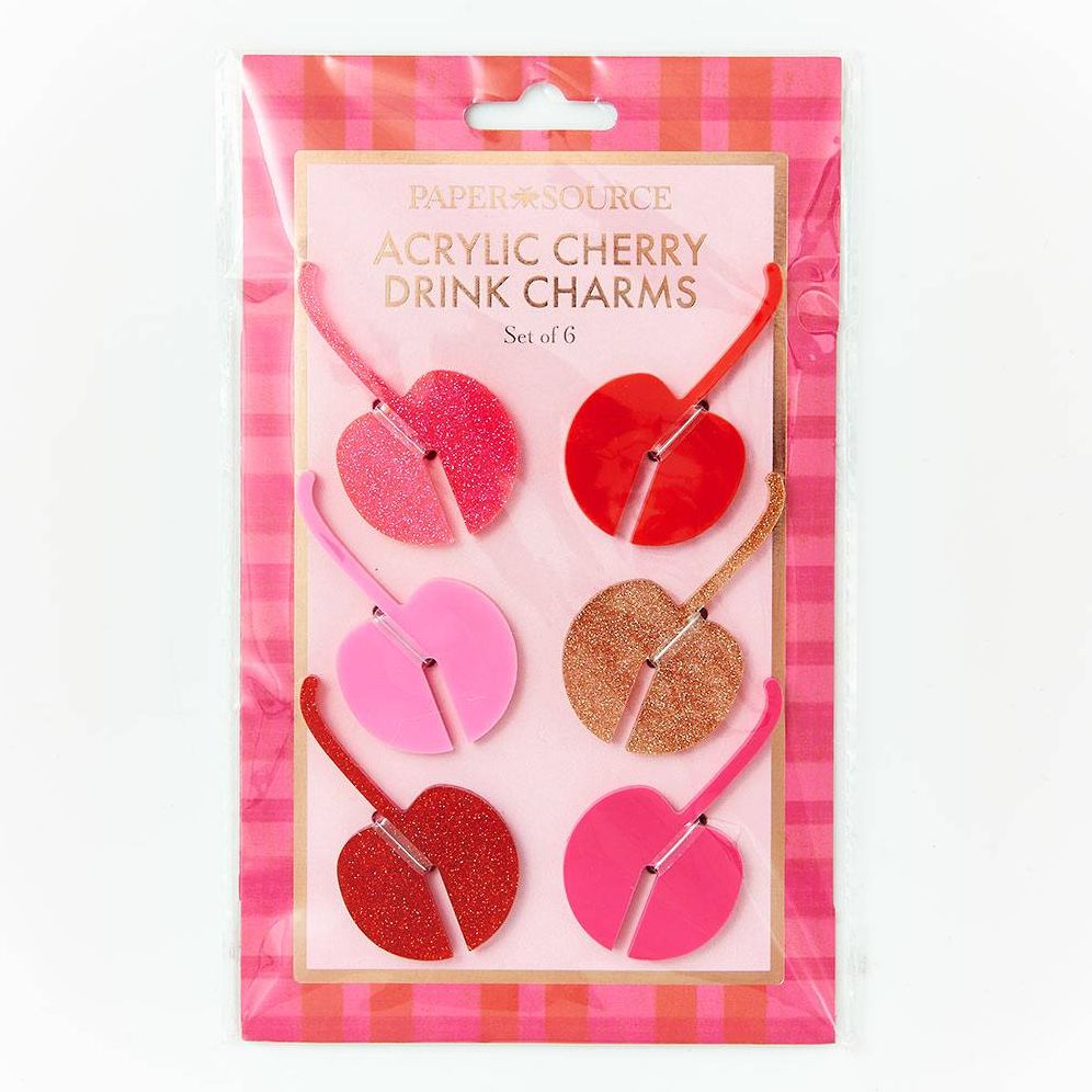 Cherry Drink Charms S/4