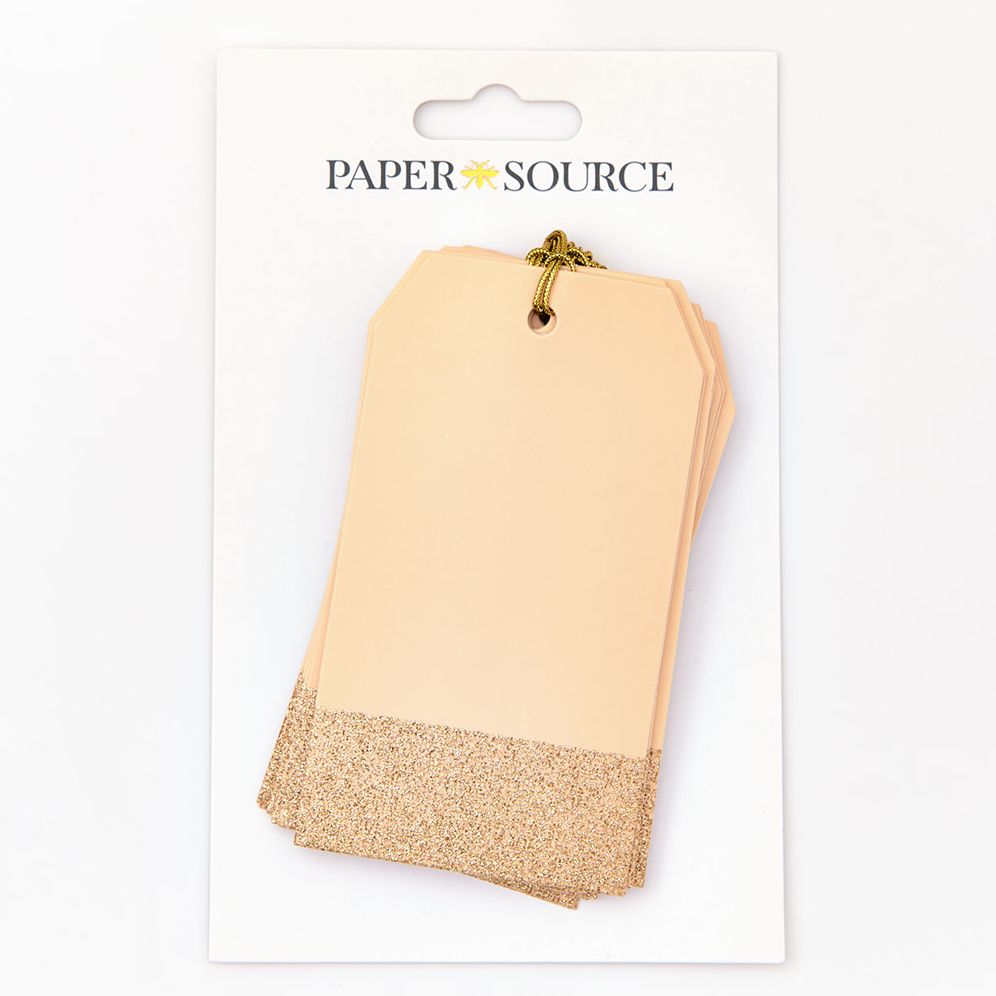 Glitter Gift Tags S/10