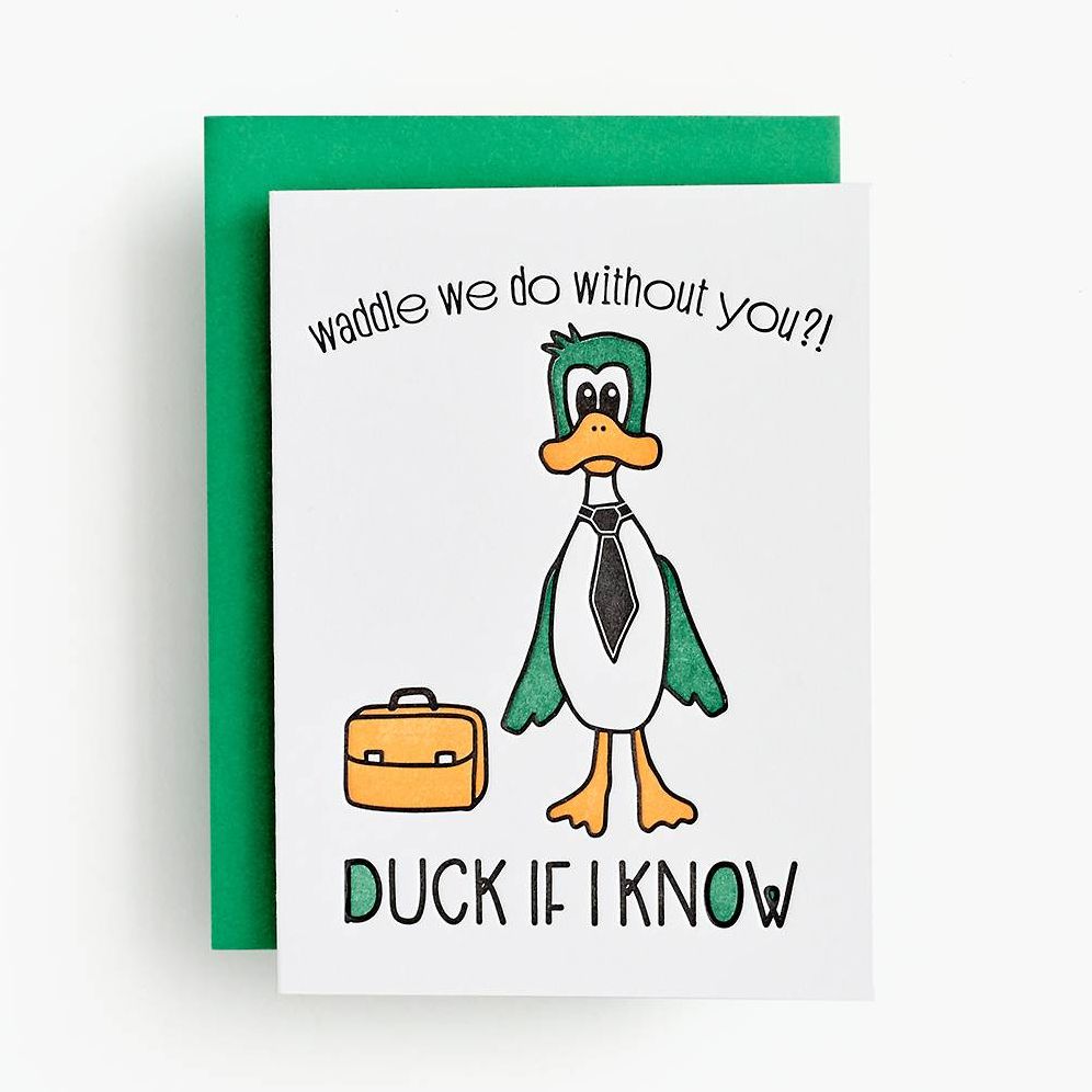 Duck If I Know Greeting Card