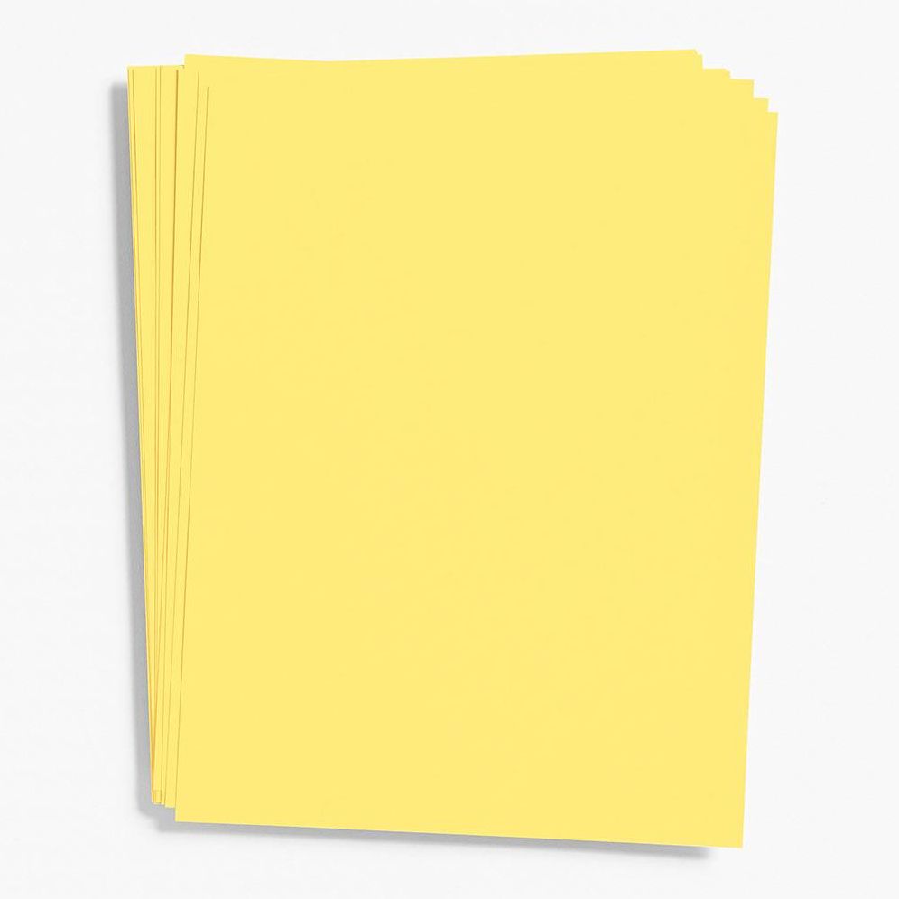 Sunshine Card Stock 8.5" x 11"