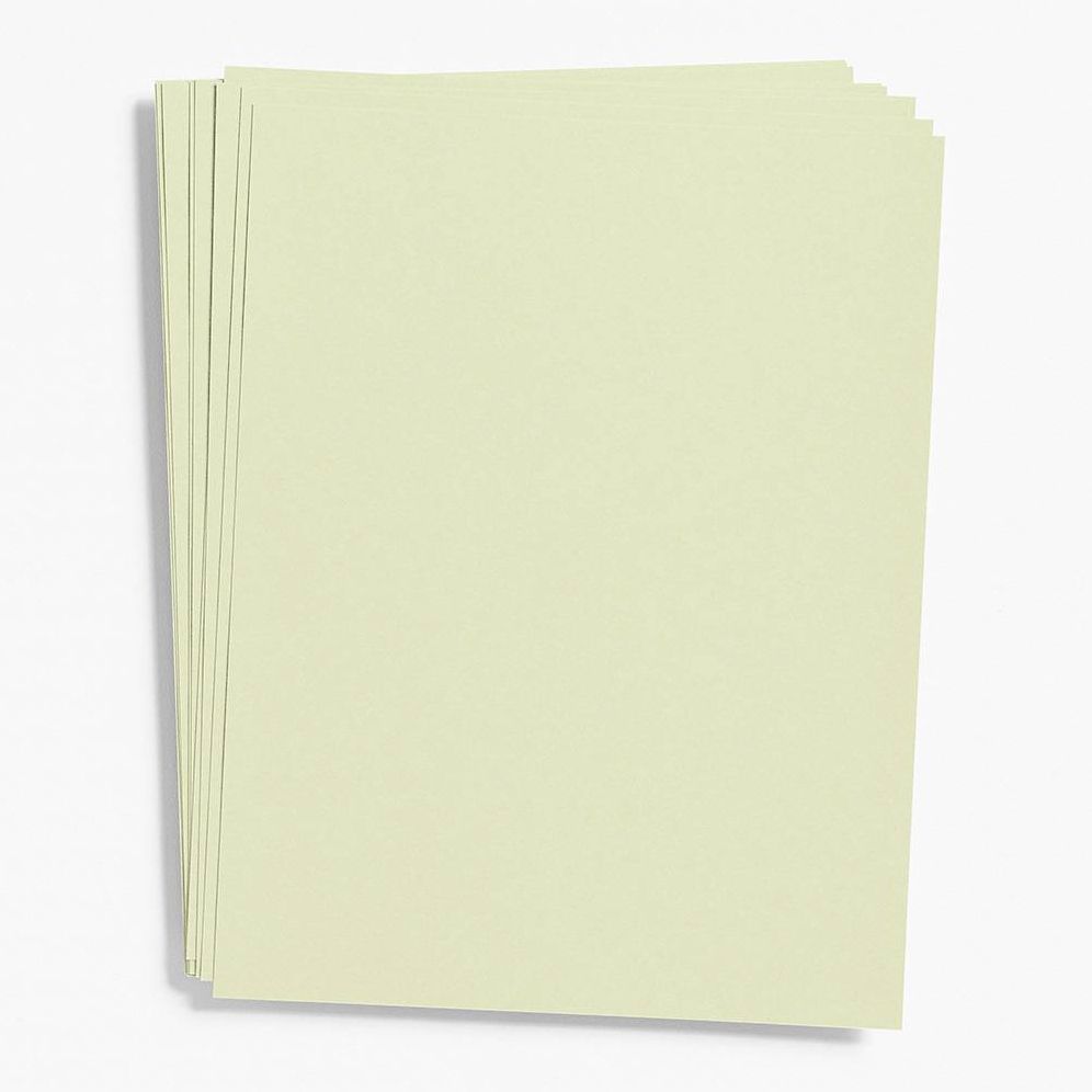 Sage Card Stock 8.5" x 11"