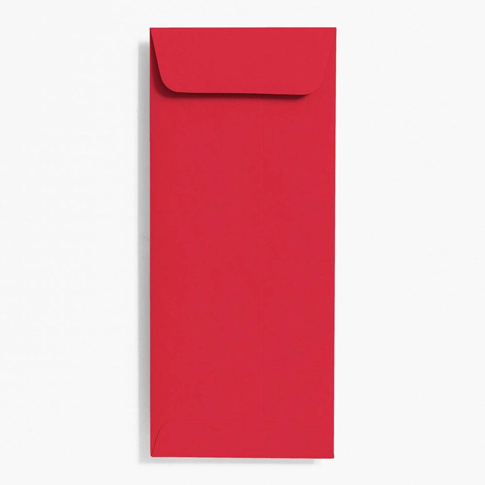 Red #10 Open End Envelopes