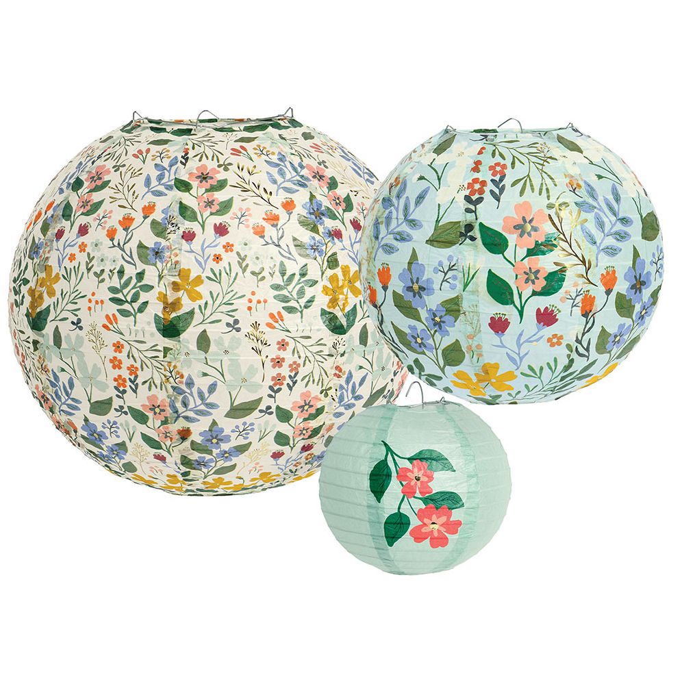 Primrose Paper Lanterns S/3