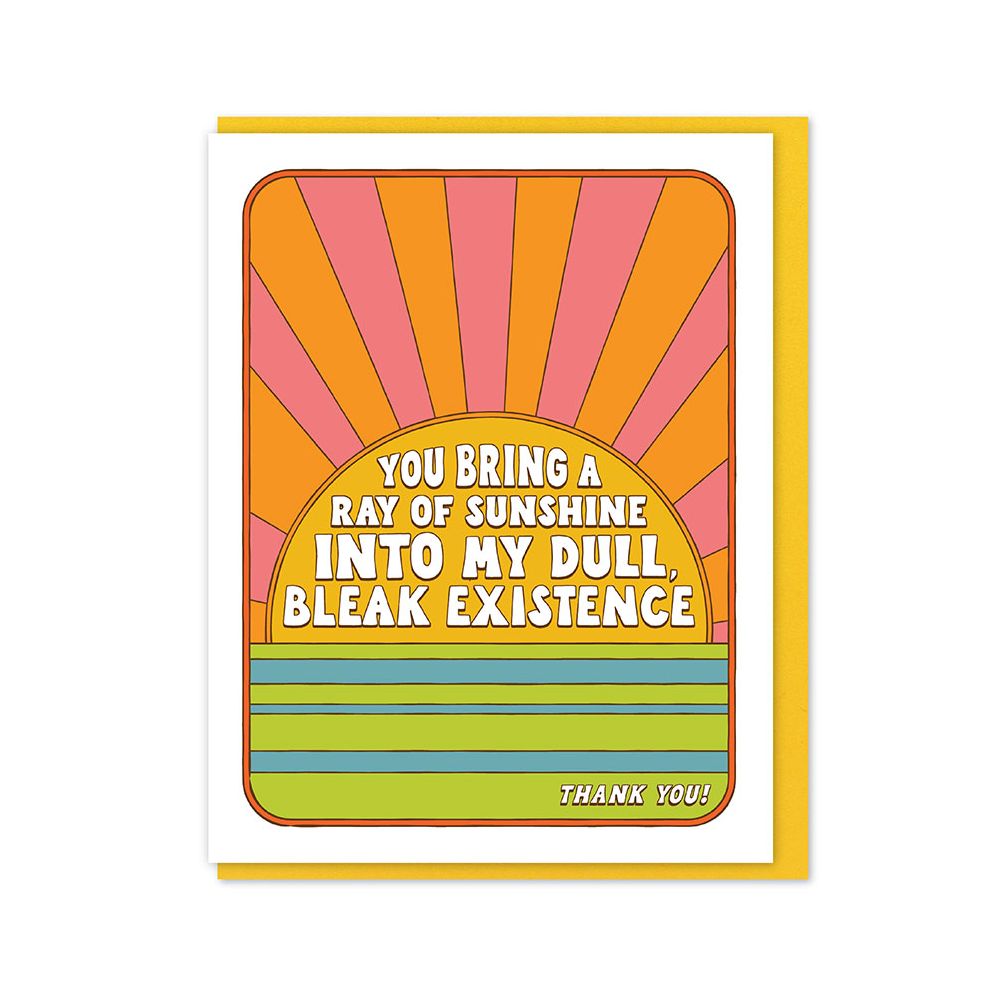 Ray of Sunshine Friendship Card
