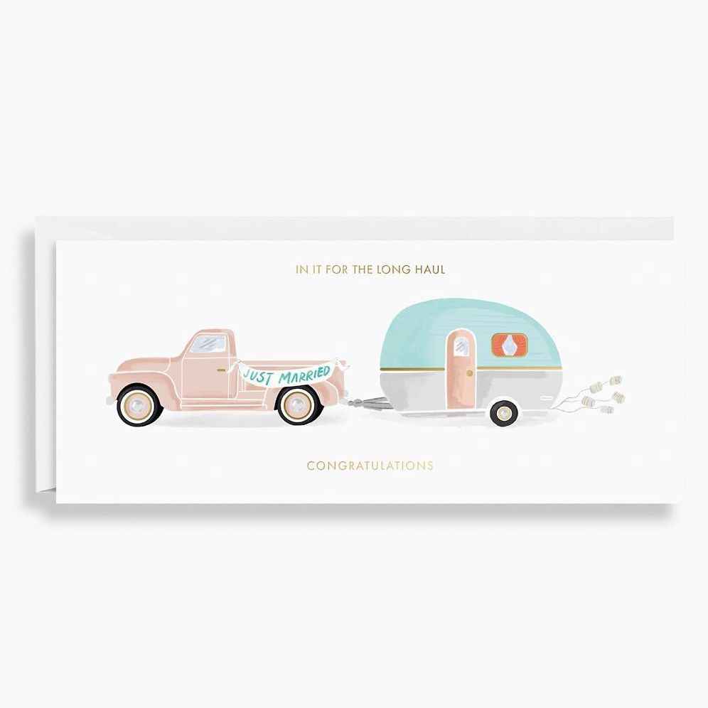 Long Haul Wedding Card