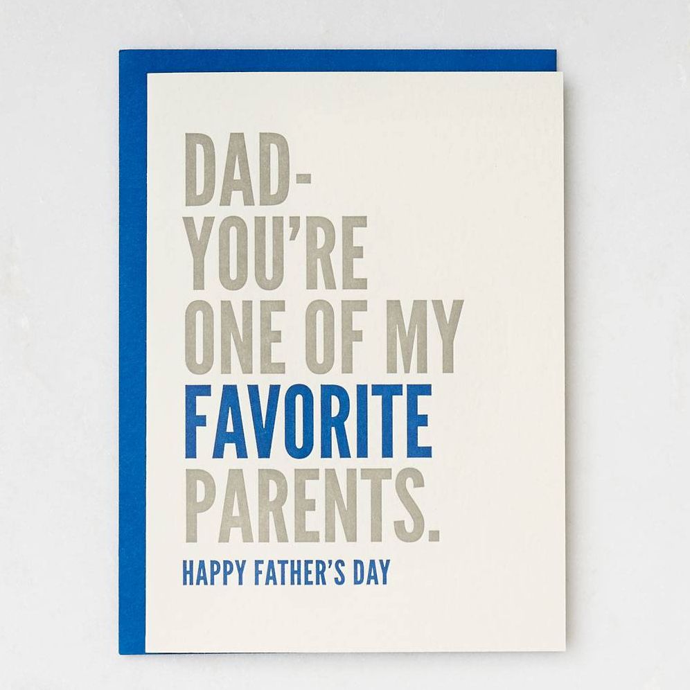 Favorite Parent Father's Day Card