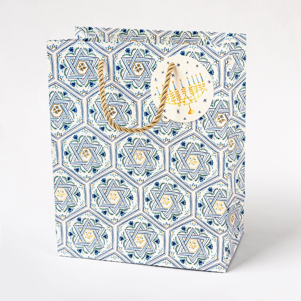 MED Hanukkah Star Gift Bag