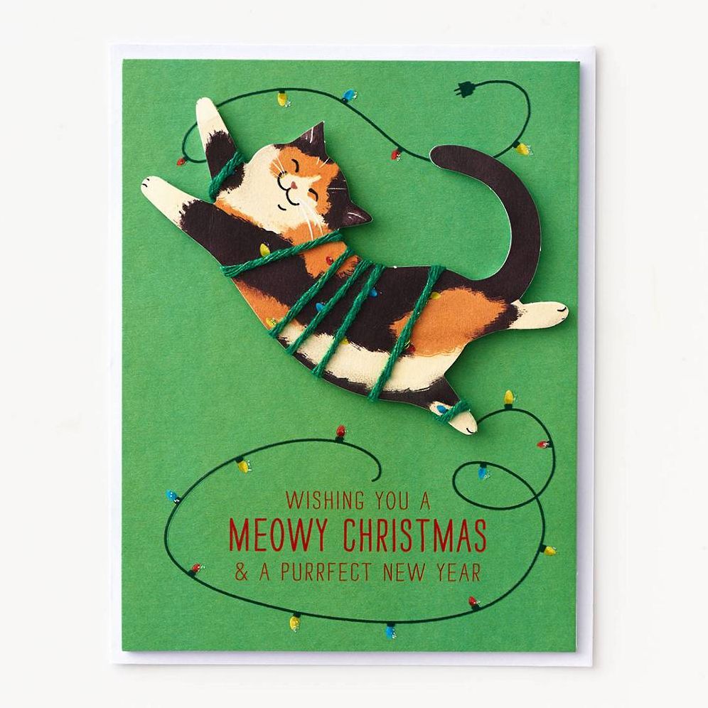 Meowy Christmas Card