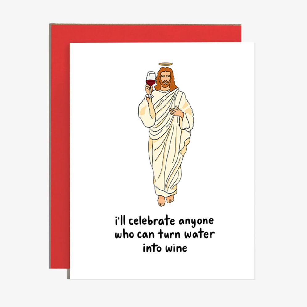 Water to Wine Holiday Card