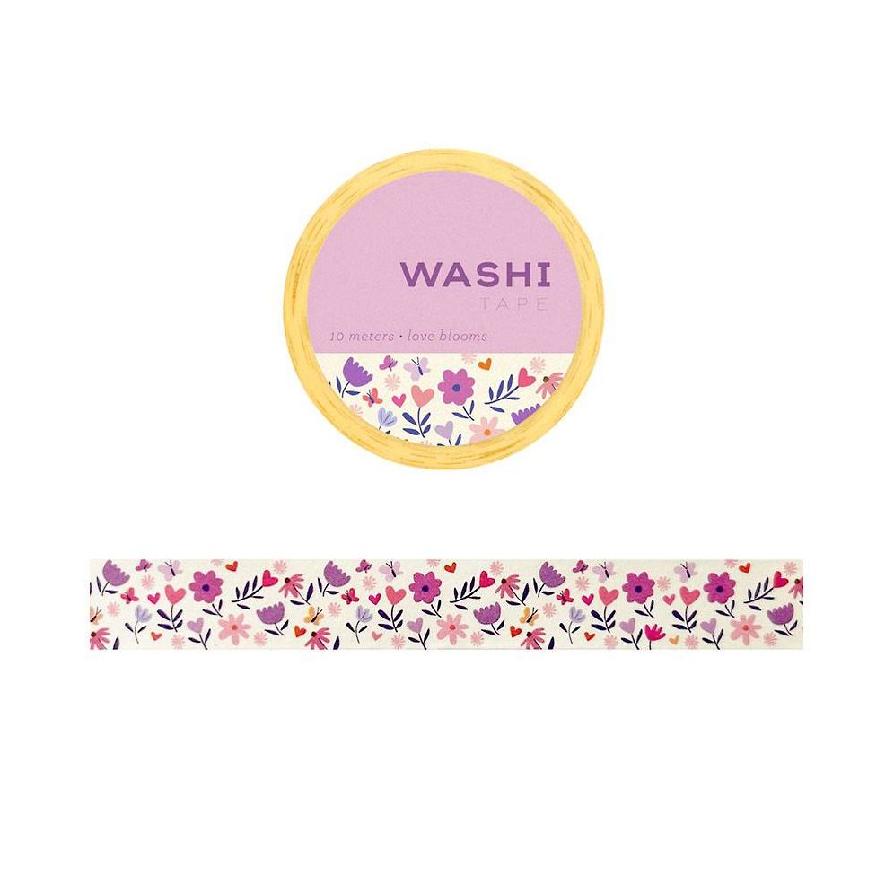 Love Blooms Washi Tape