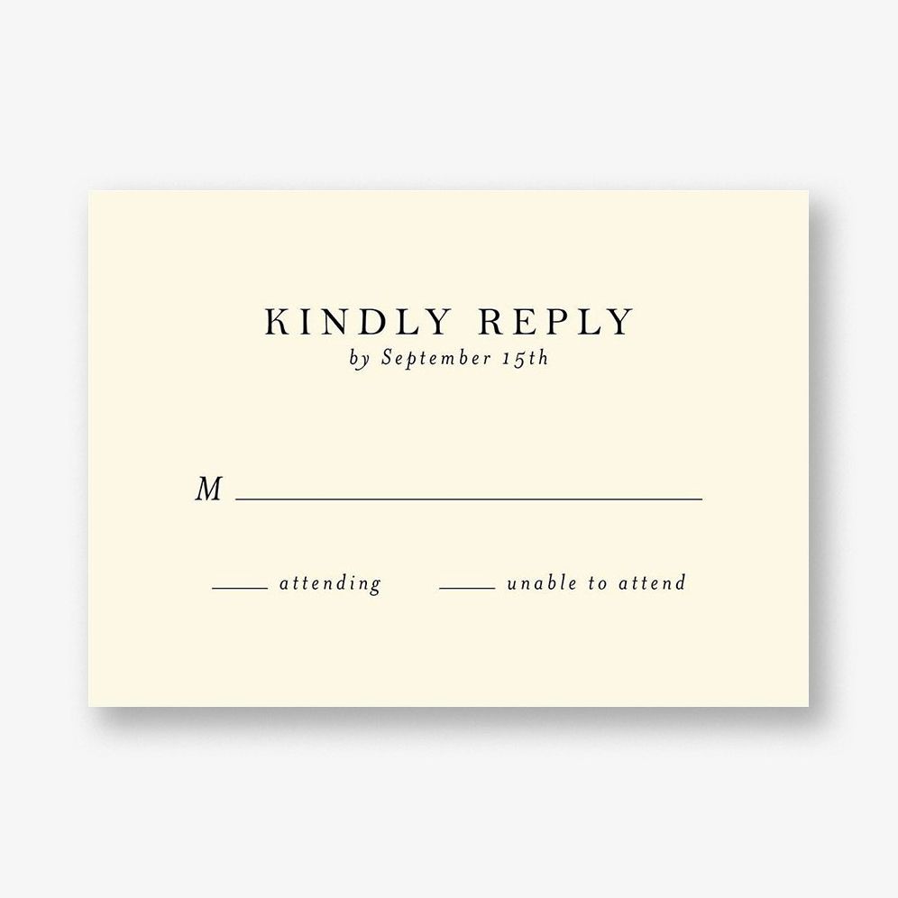 Dogwood Blossom Response Card