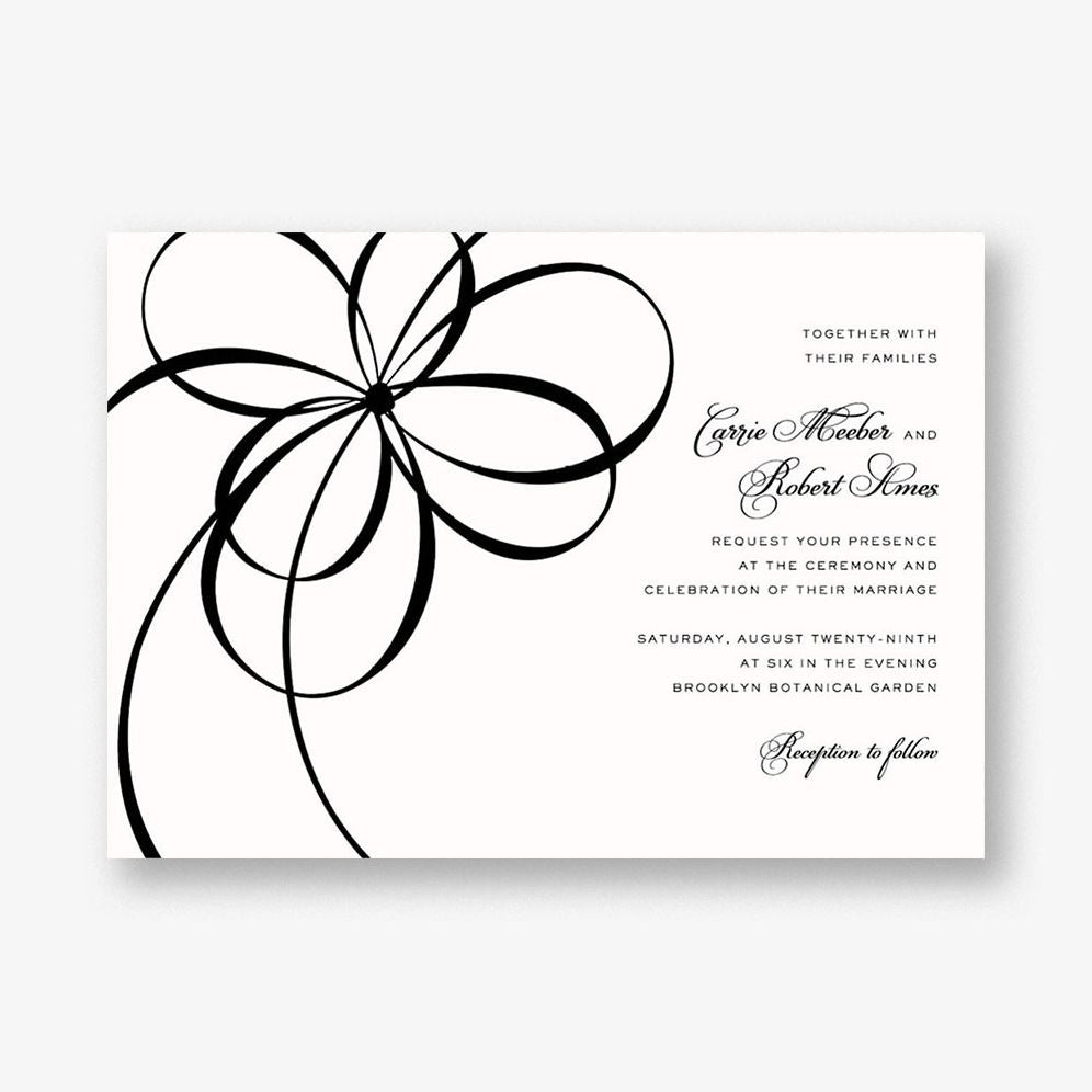 Belle Boulevard Wedding Invitation