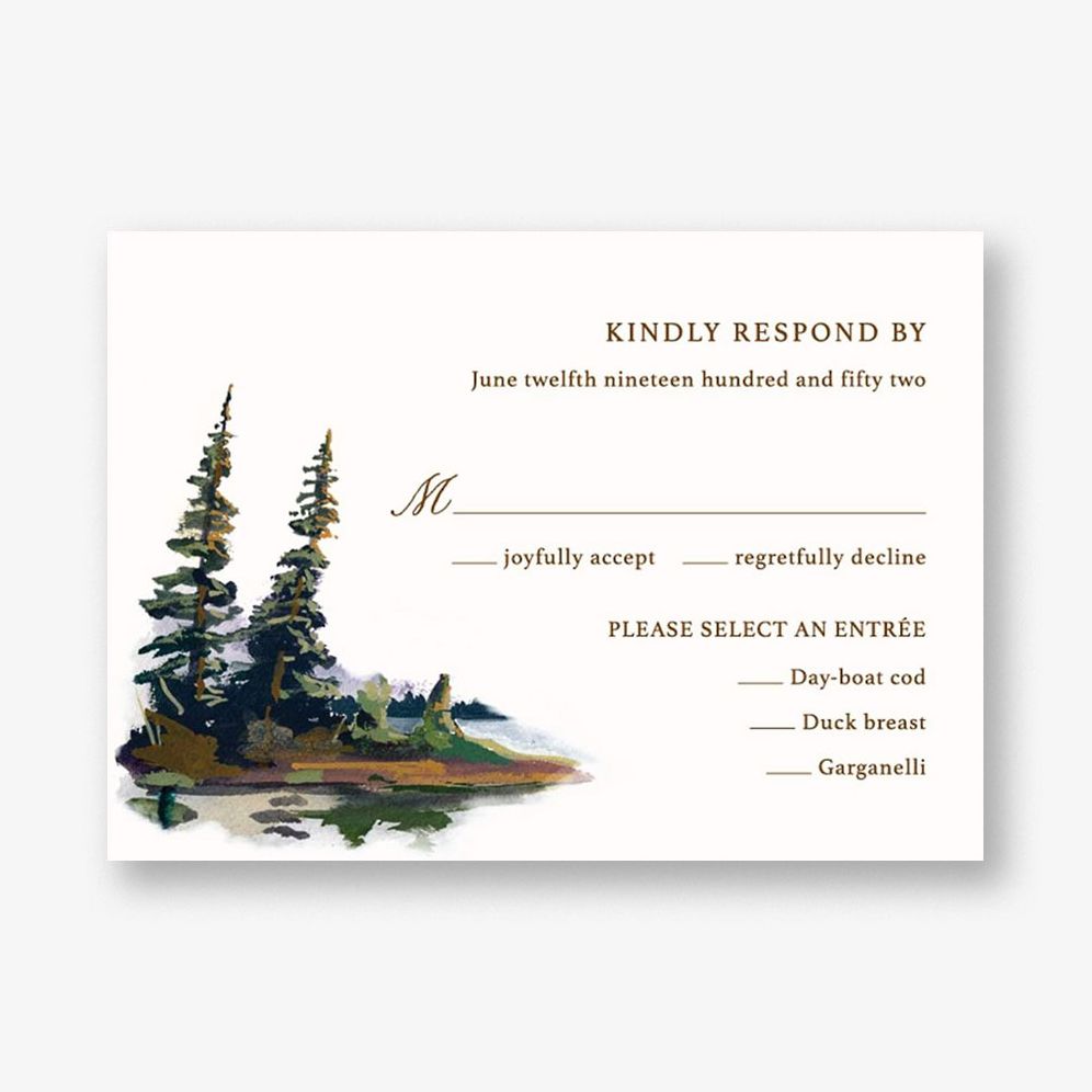 Oneida Response Card