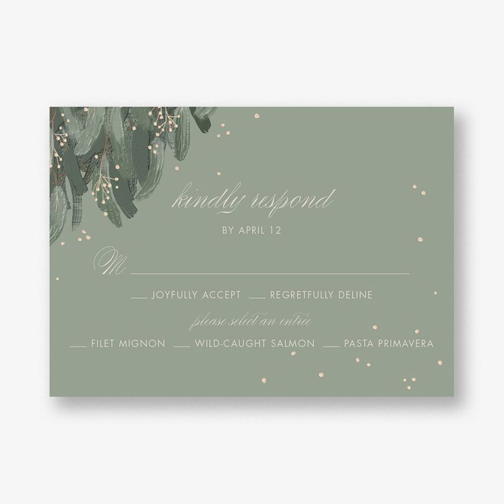 Verdure Response Card