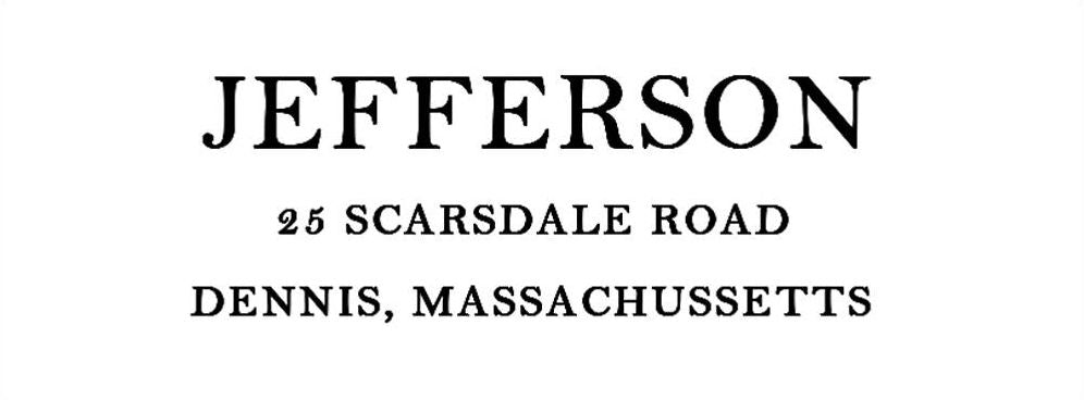Border Caps Return Address Label