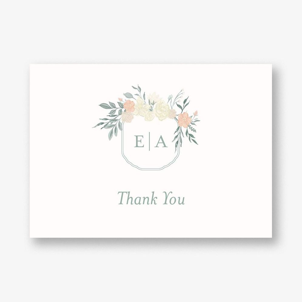 Garden Crest Stationery