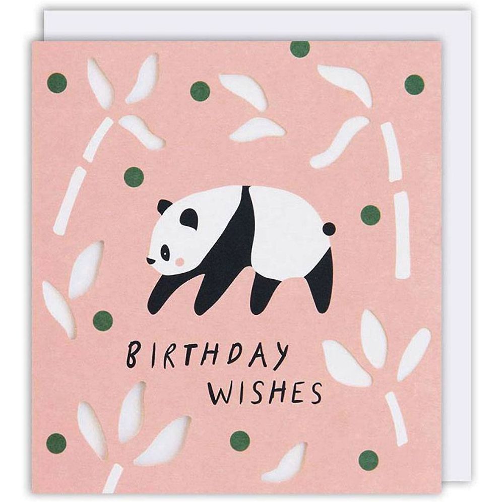 Panda Birthday Card