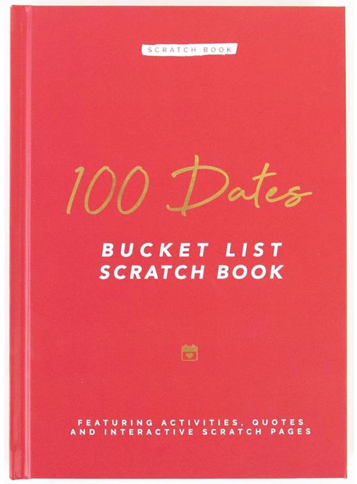 Bucket List Scratch Book - Dates Edition