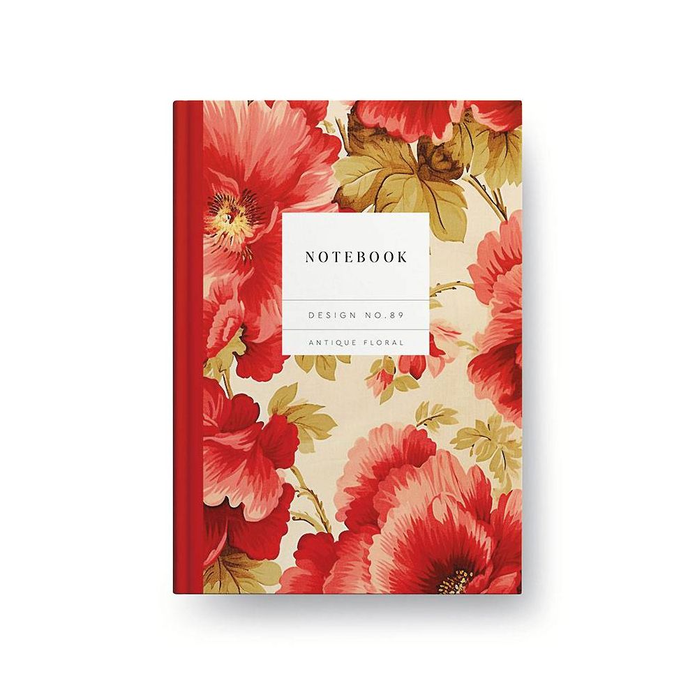 Kaleido Antique Floral Hardback Notebook - Exclusive