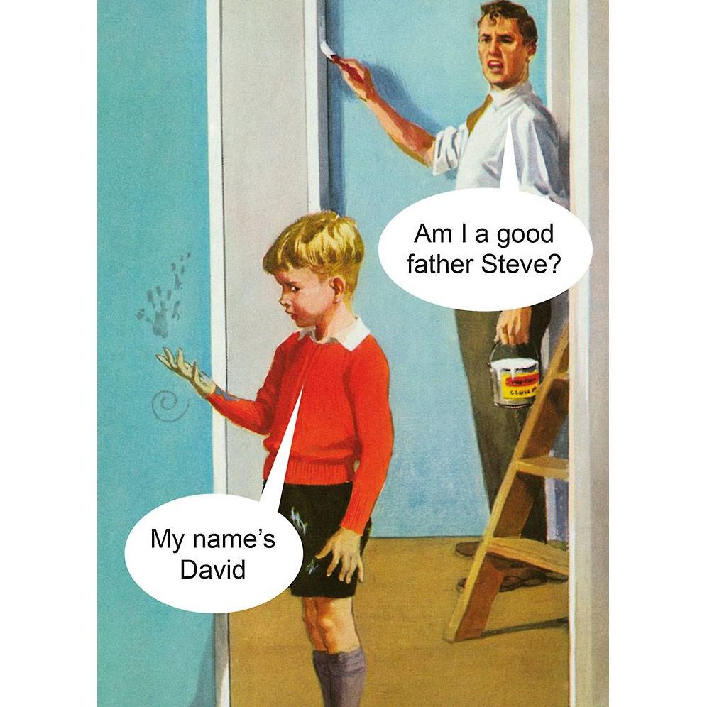 A Good Father Father's Day Card