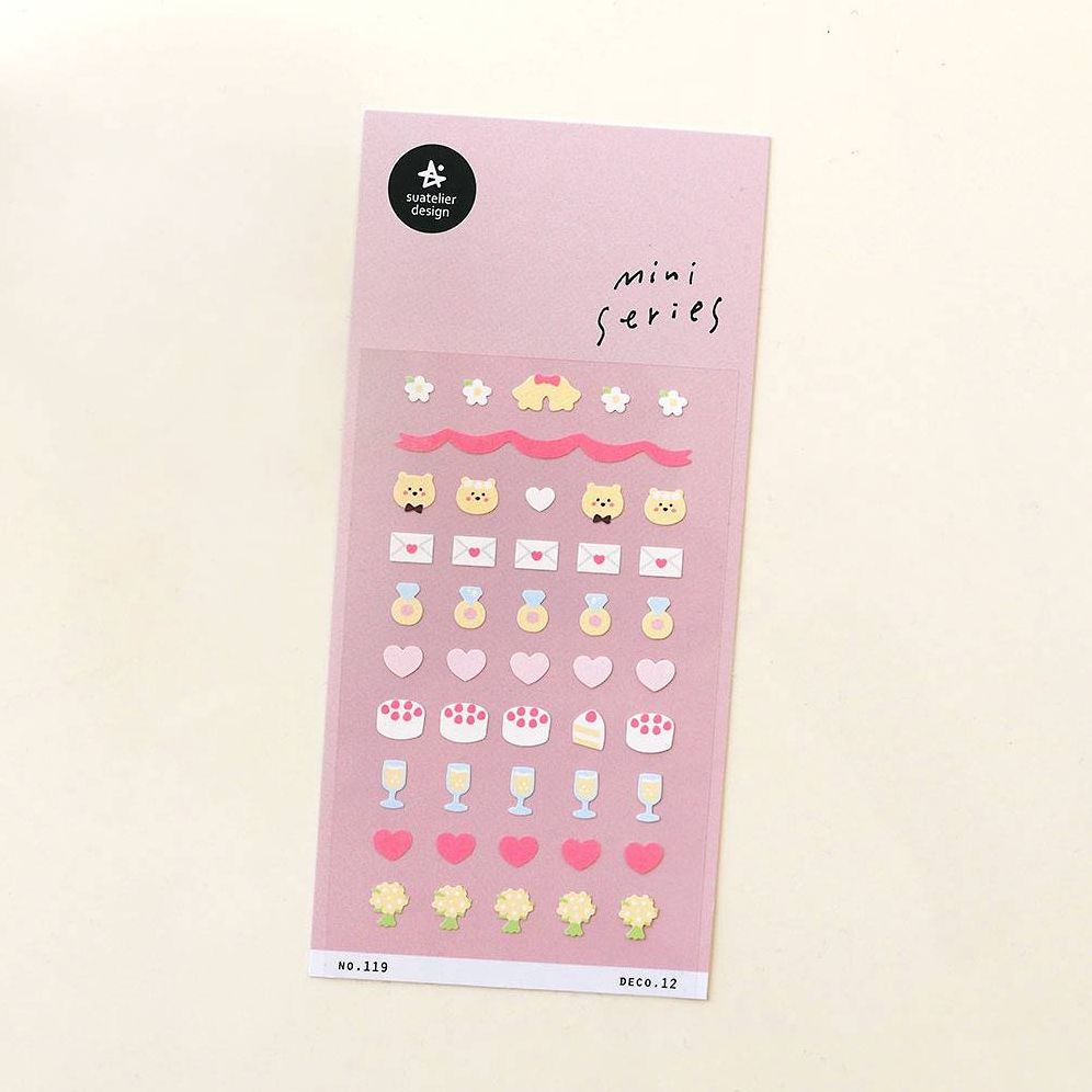 Suatelier Design Mini Stickers Love