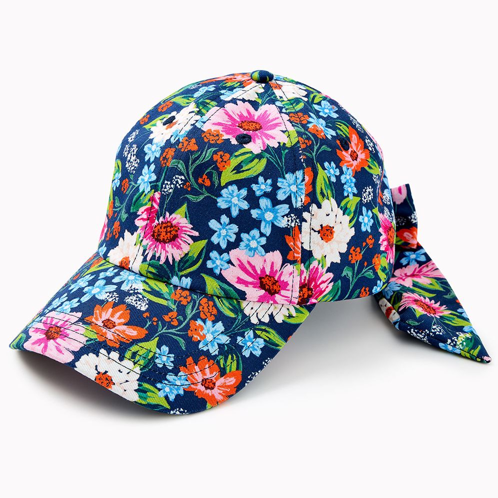Floral Bow Hat