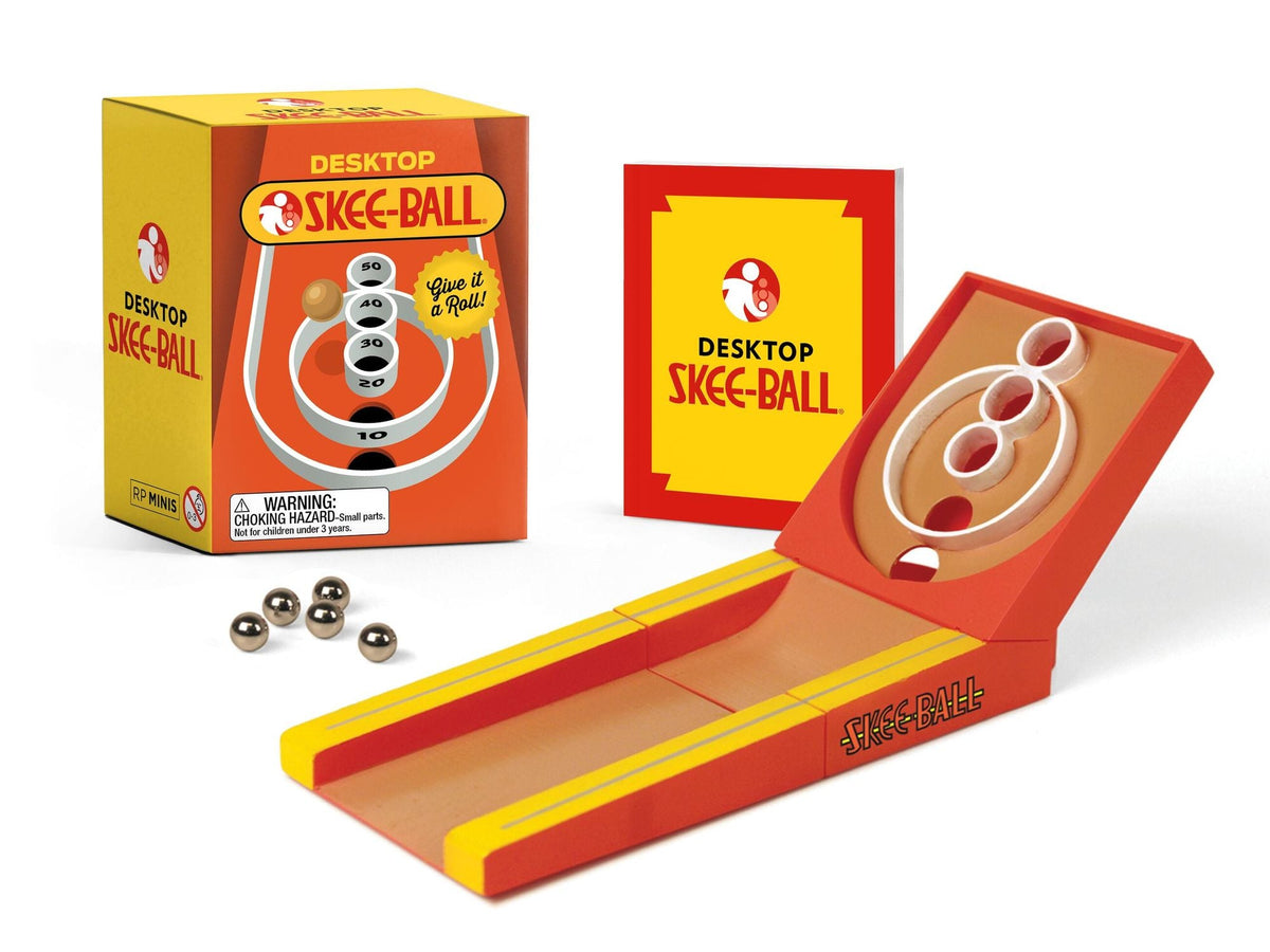 Desktop Skee-Ball: Give it a roll!