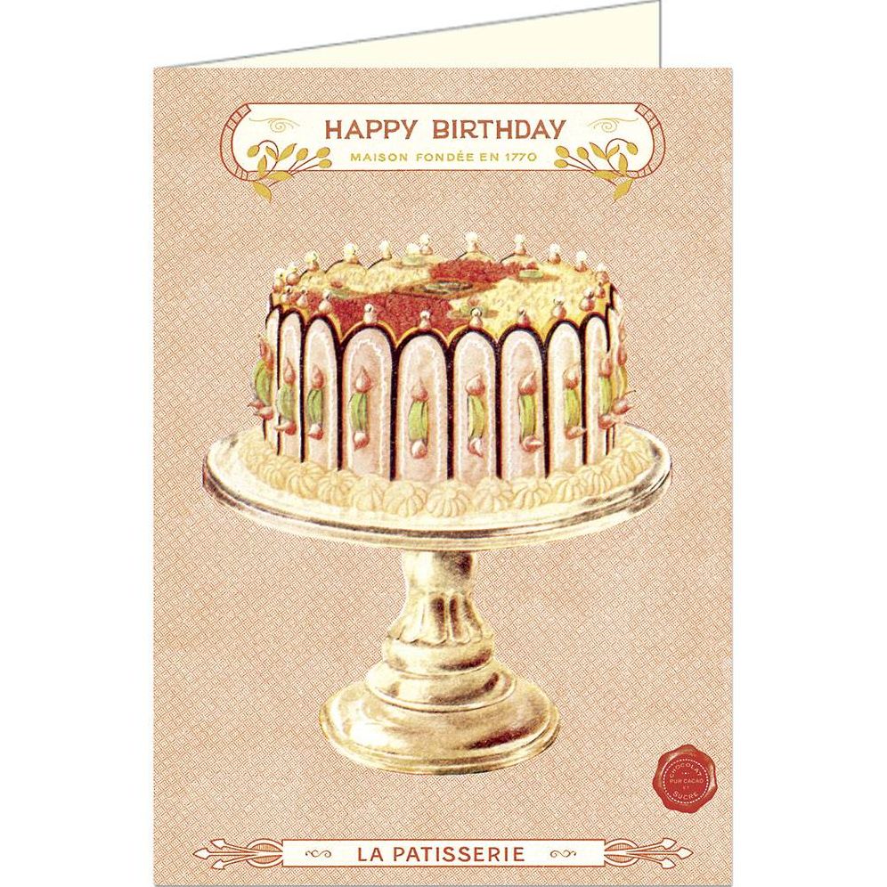 Happy Birthday Cake Card