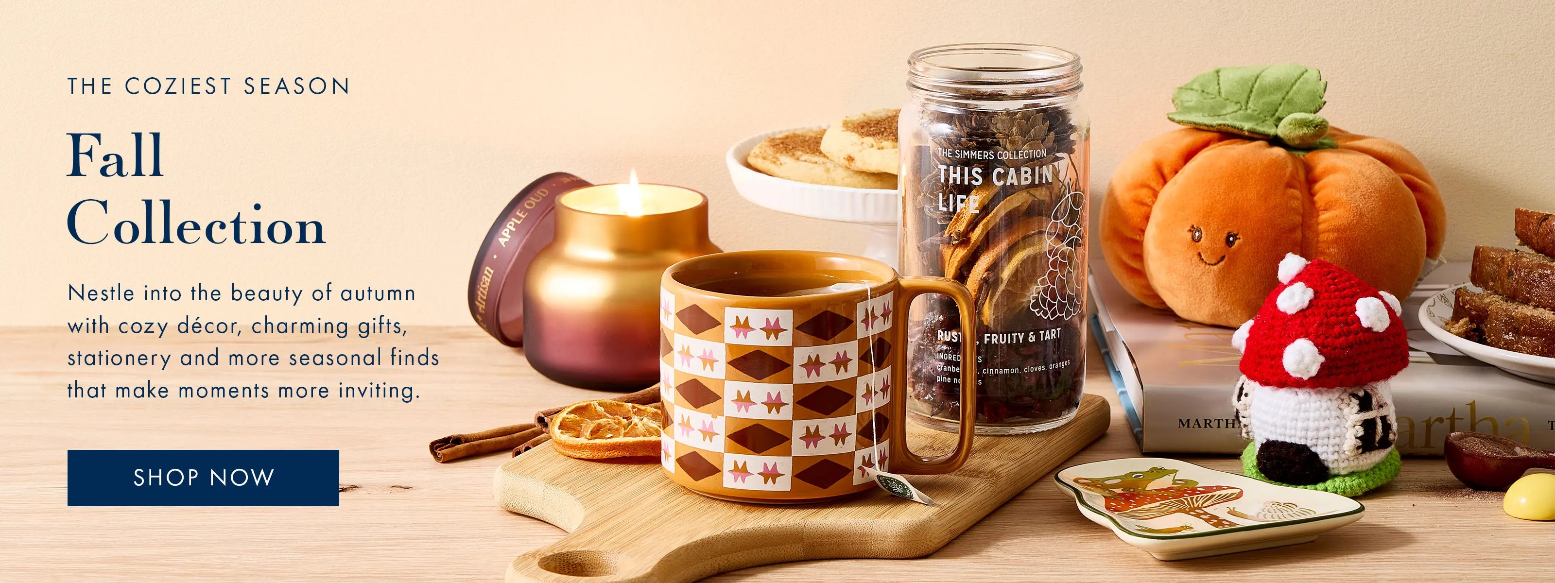 Cozy fall paper, gifts, and stationery