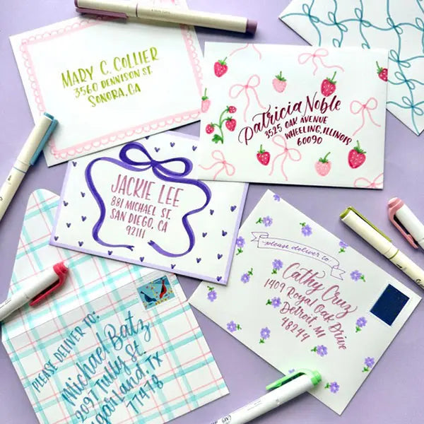 Stickers and washi tape