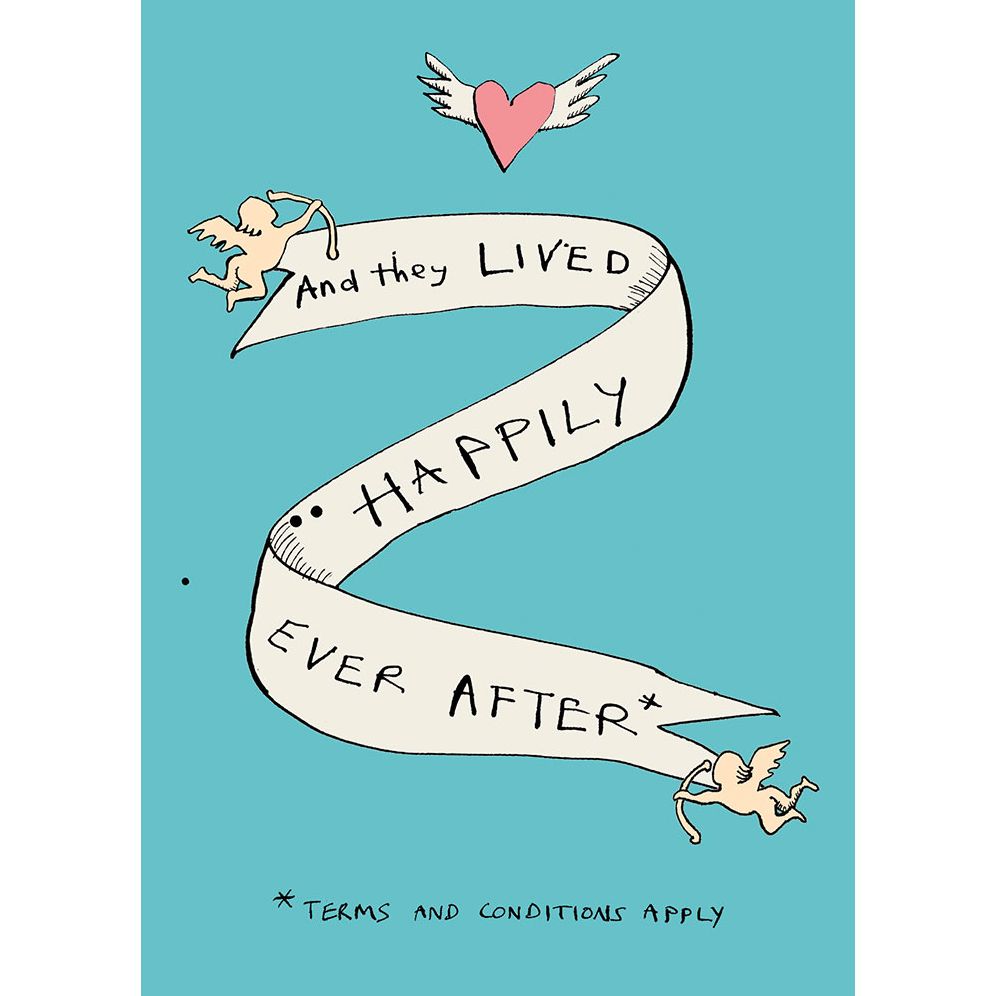 Ever After Wedding Card