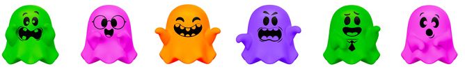 NeeDohWeen Groovy Ghost NeeDoh