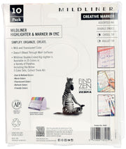 Zebra Mildliner Double Ended Highlighter Set