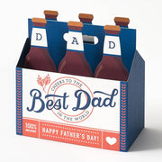 Best Dad 6 Pack Father's Day Card