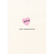 Bruttaly Honest Candy Valentine's Day Card