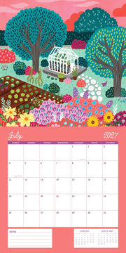 2027 Wall Calendar - Enchanted Wildscapes - Pear Tree Press