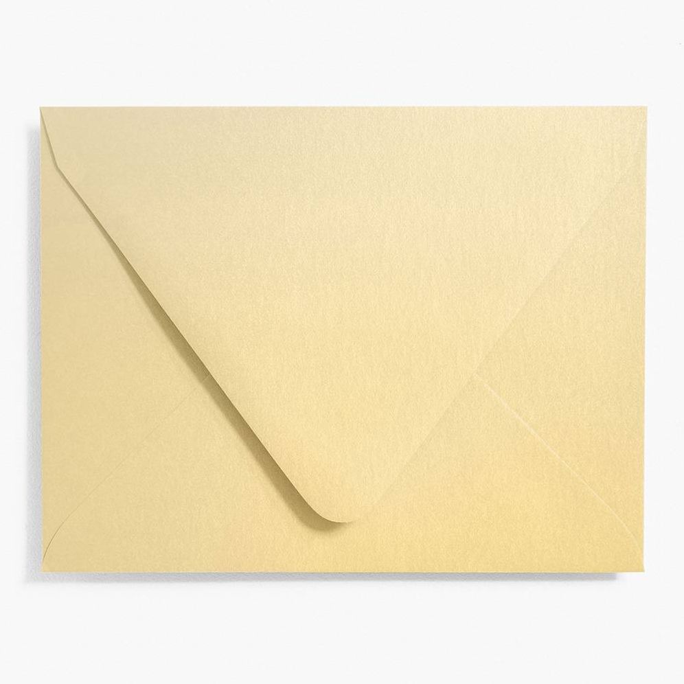 A2 Shimmer Gold Envelopes