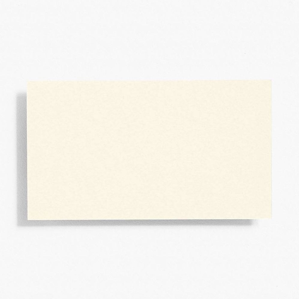 Luxe White Business Cards