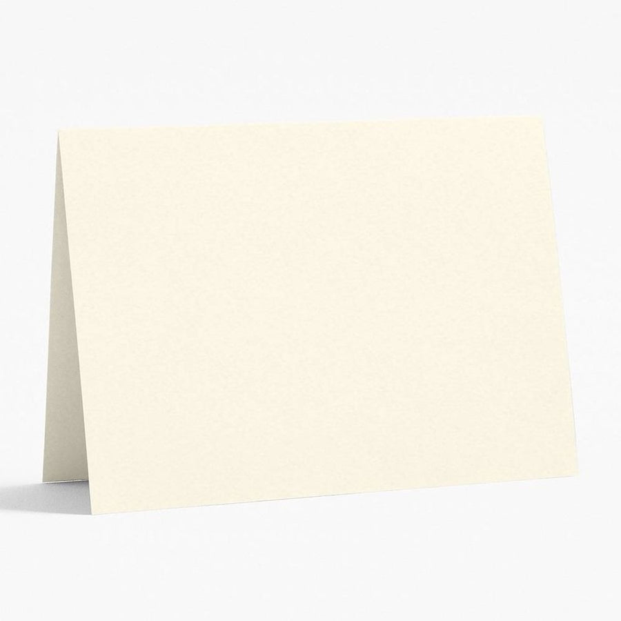 Luxe White A6 Folded Cards