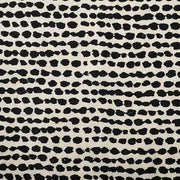 Black String Dot on Cream Handmade Paper