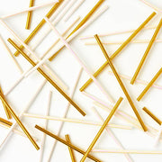 Assorted Foil Paper Straws