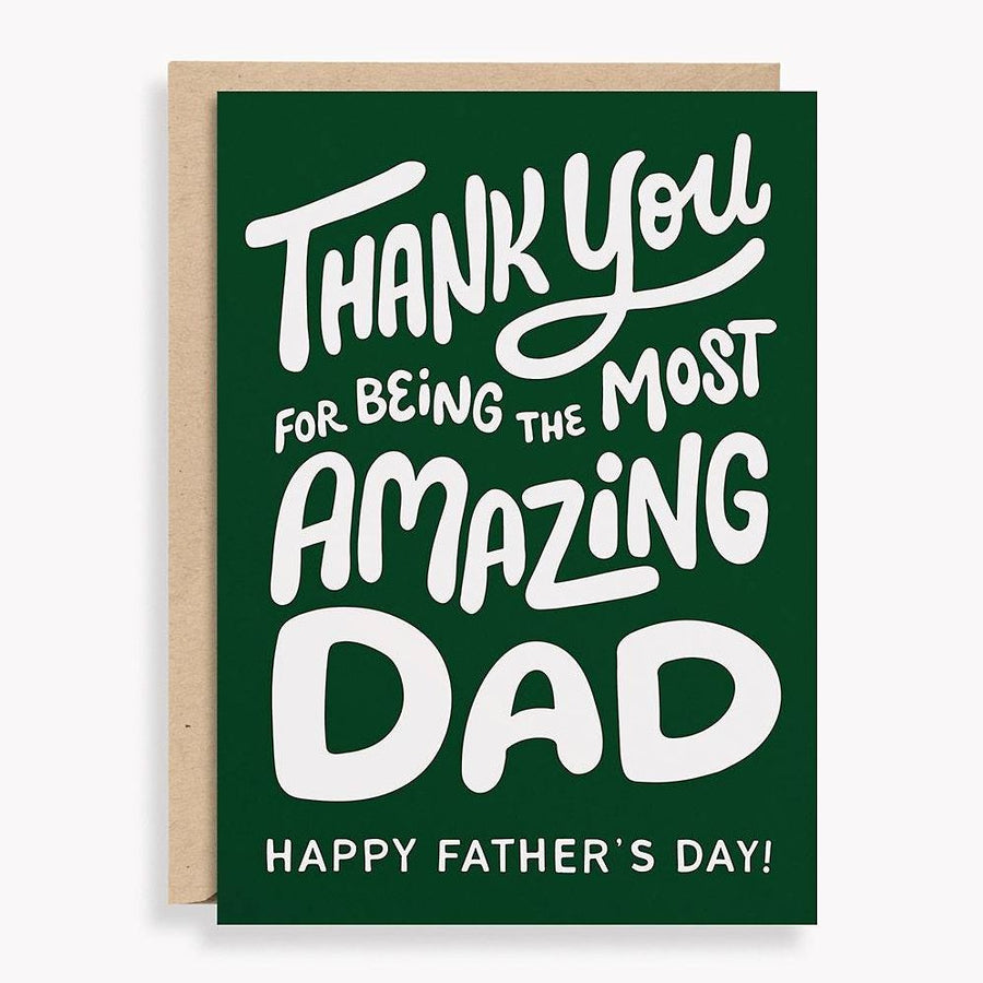Most Amazing Dad Father's Day Card
