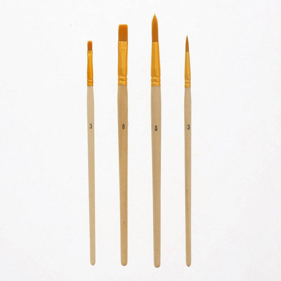 Watercolor Brush Set of 4