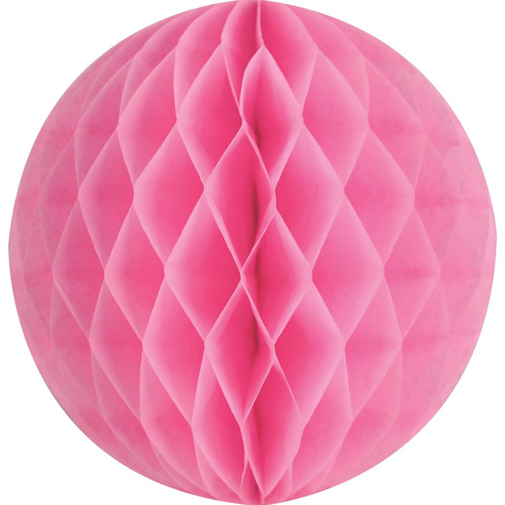 Light Pink SM Paper Honeycomb Sphere