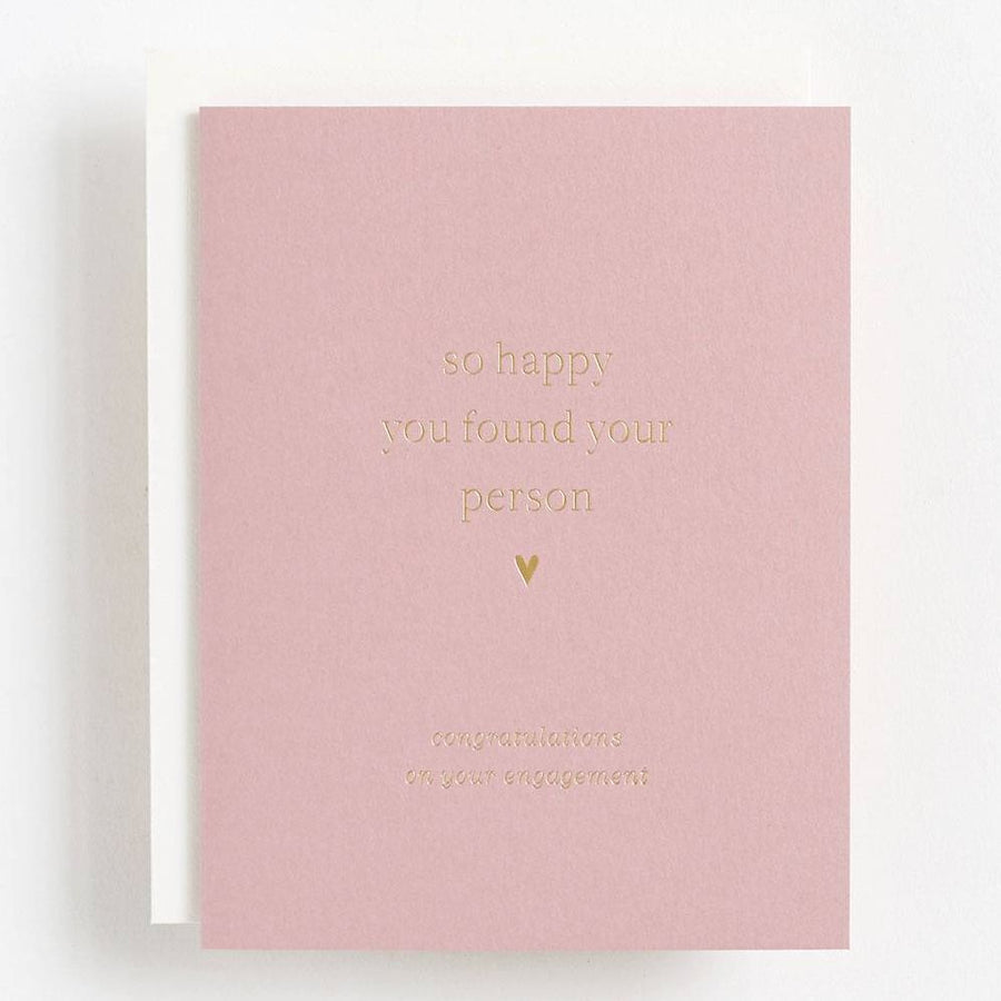 Found Your Person Engagement Card