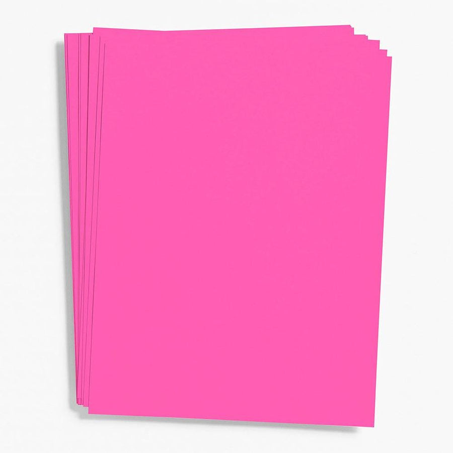 Fuchsia Card Stock 8.5" x 11"