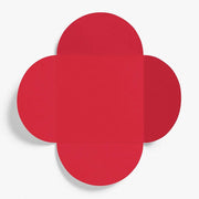 5.25" Square Red Petal Envelopes