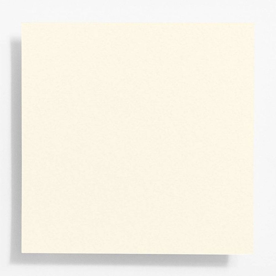 5" Square Luxe White Enclosure Cards